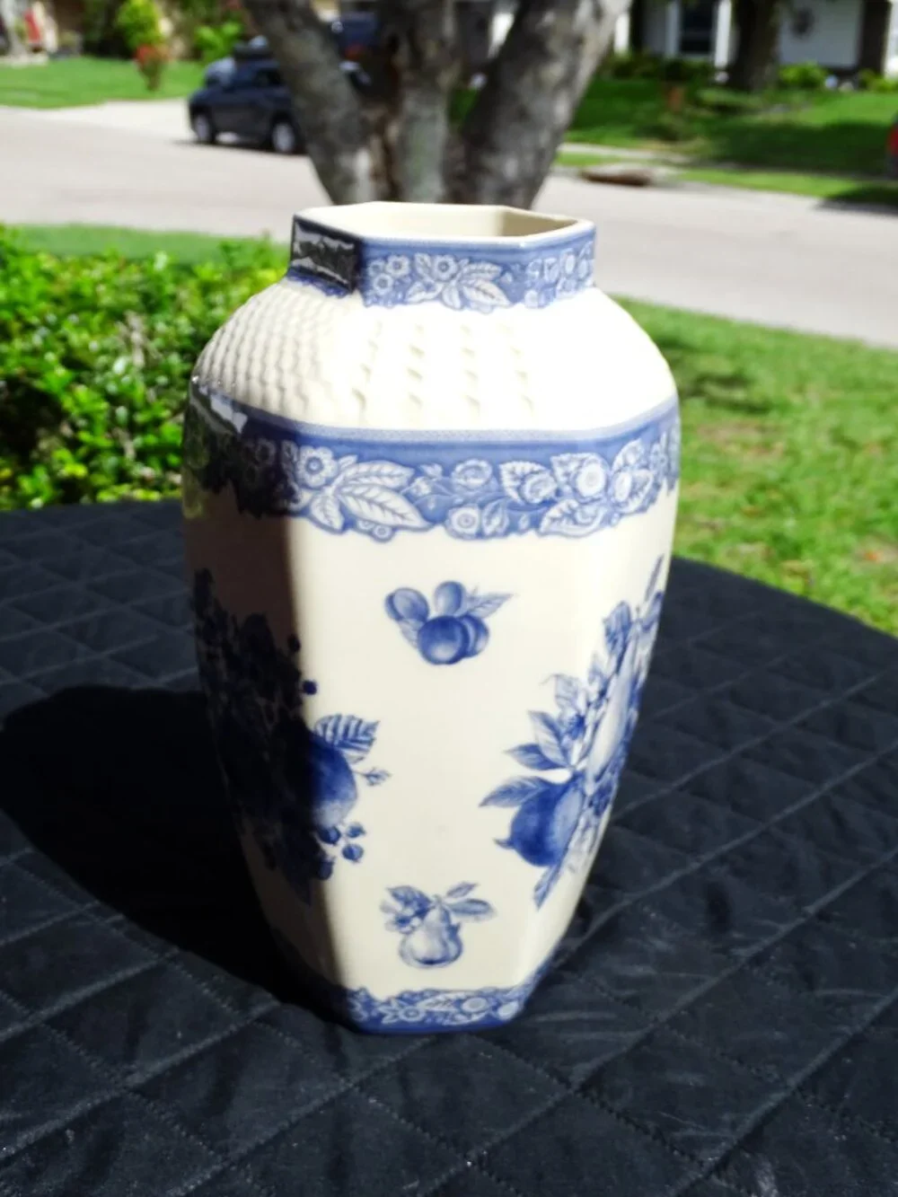 Antica Fabbrica Realle Blue and White Italian Porcelain Vase 10